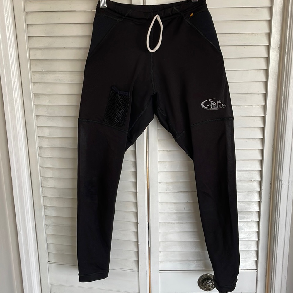 PADDLE ME Paddleboard Black Leggings w/Neoprene, Size XS